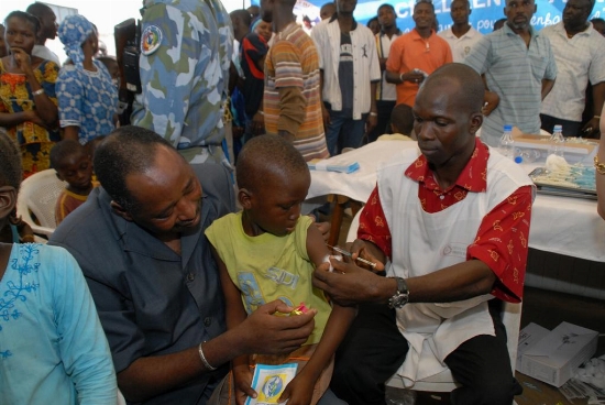 Lutte contre la méningite et le tétanos/Comium-CI fait vacciner les populations de Kong et Nafana